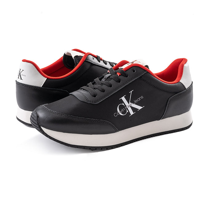 CALVIN KLEIN RETRO RUNNER LACE UP SNEAKER CKM41