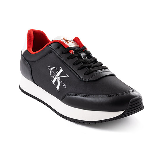 CALVIN KLEIN RETRO RUNNER LACE UP SNEAKER CKM41