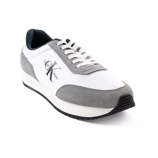 CALVIN KLEIN RETRO RUNNER LACE UP SNEAKER CKM27