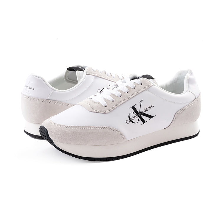 CALVIN KLEIN RETRO RUNNER LACE UP SNEAKER CKM30