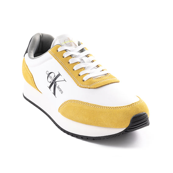 CALVIN KLEIN RETRO RUNNER LACE UP SNEAKER CKM32