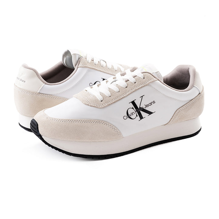 CALVIN KLEIN RETRO RUNNER LACE UP SNEAKER CKM31