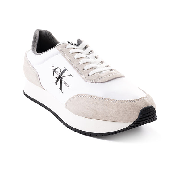 CALVIN KLEIN RETRO RUNNER LACE UP SNEAKER CKM28