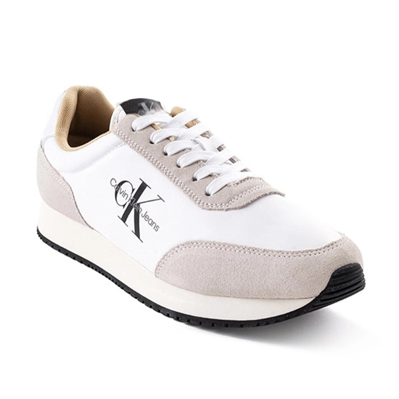 CALVIN KLEIN RETRO RUNNER LACE UP SNEAKER CKM40