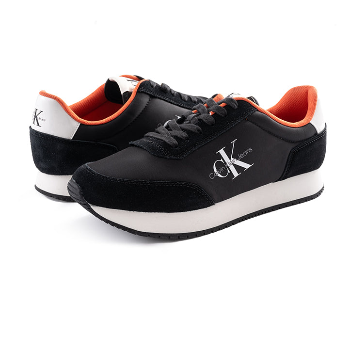 CALVIN KLEIN RETRO RUNNER LACE UP SNEAKER CKM42