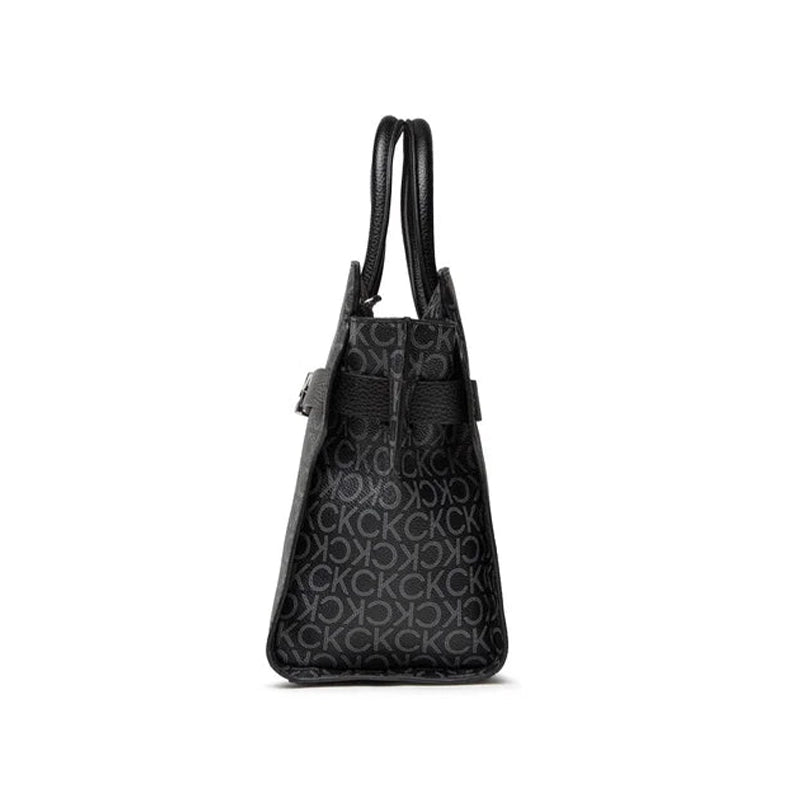 CALVIN KLEIN RE - LOCK HANDBAG - BLACK - CB1 - Runner