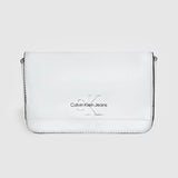 Calvin Klein Sculpted Logo-Shoulderbag-White- CB35