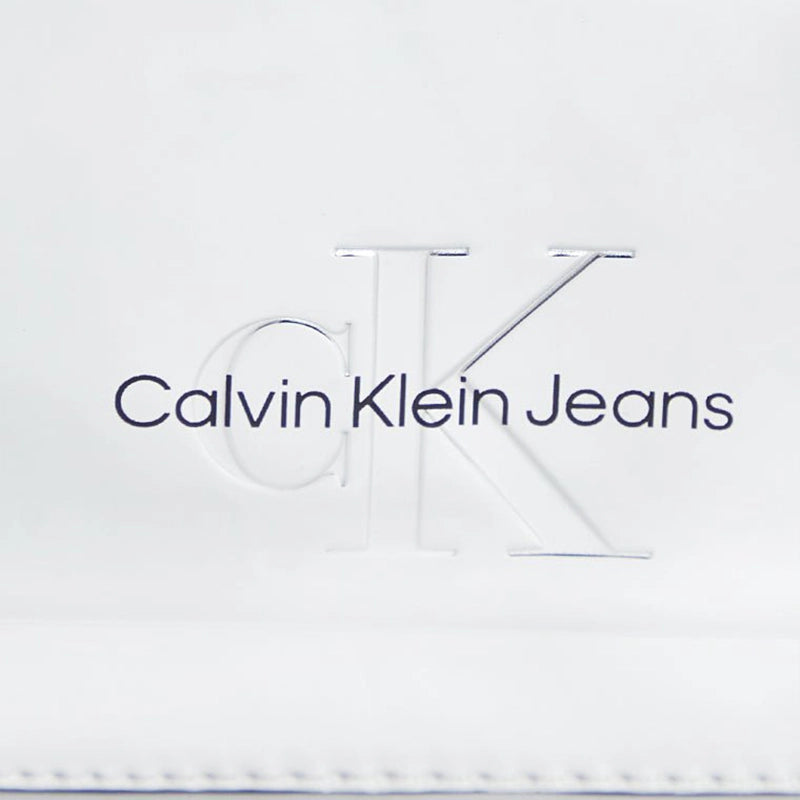 Calvin Klein Sculpted Logo-Shoulderbag-White- CB35