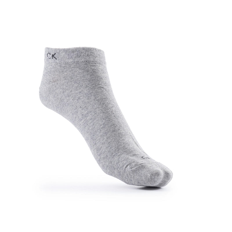 CALVIN KLEIN COTTON ANKLE 3-PACK SOCKS SU20