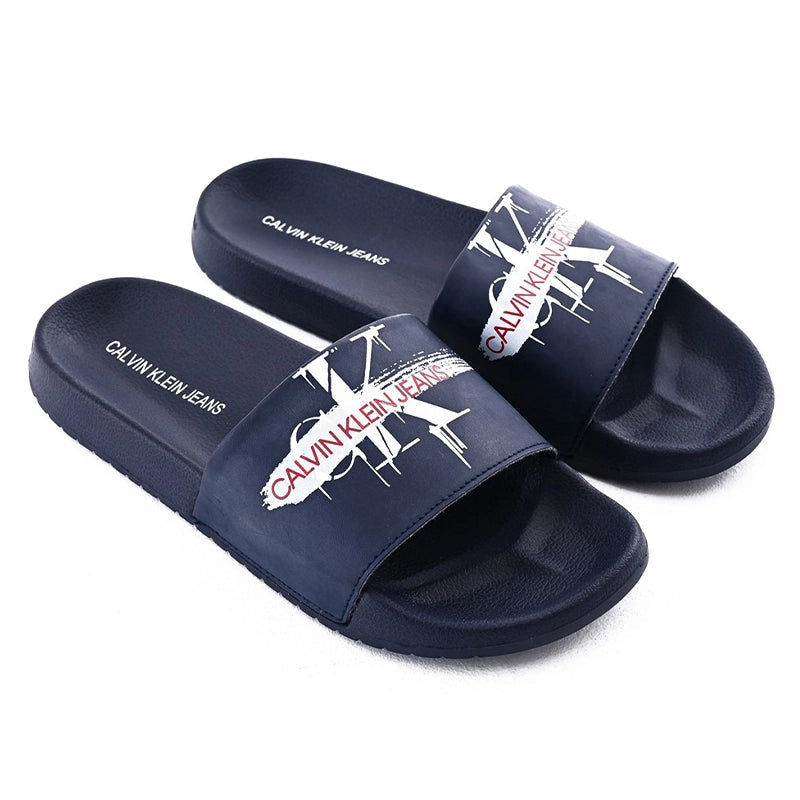 Calvin Klein VIGGO Dark-Blue Slipper #SL-12