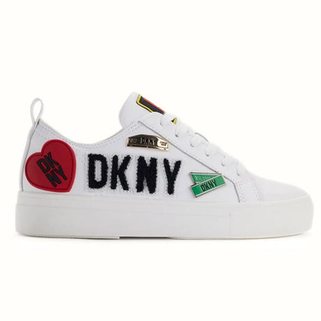 DKNY COREEN CITY SIGNS LACE UP WOMEN SHOES DK04