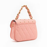 GUESS Triana Logo Detailed Shoulder Bag - ROSE - GB18 - Runner