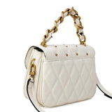 GUESS Triana Logo Detailed Shoulder Bag - WHITE - GB19 - Runner