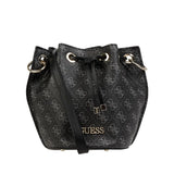 GUESS WASHINGTON - DRAWSTRING - BUCKET - BAG - BLACK - GB4 - Runner