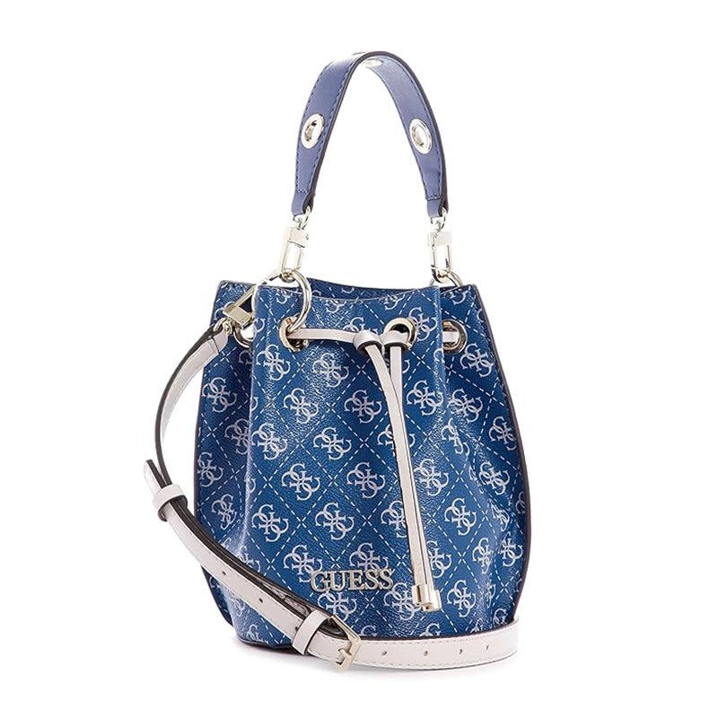 GUESS WASHINGTON - DRAWSTRING - BUCKET - BAG - BLUE - GB3 - Runner