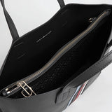 TOMMY HILFIGER ICONIC LOGO SHOULDERBAG - BLACK - TB5 - Runner