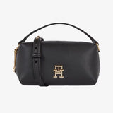 TOMMY HILFIGER LOGO CASUALL CROSSBODY BLACK THB5