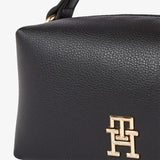 TOMMY HILFIGER LOGO CASUALL CROSSBODY BLACK THB5