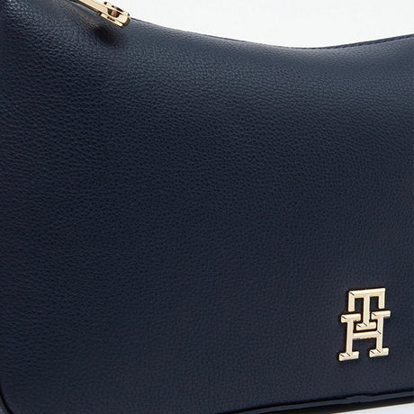 TOMMY HILFIGER LOGO PLAQUE SHOULDERBAG NAVY THB4 - Runner