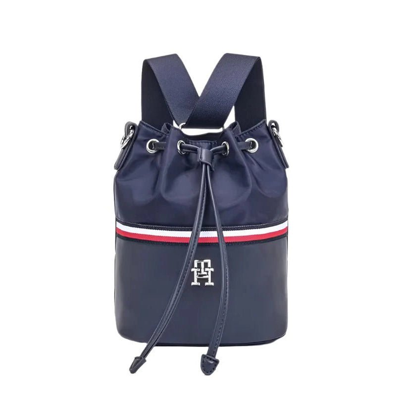 TOMMY HILFIGER Poppy Corp Backpack - NAVY - TB6 - Runner