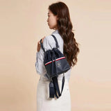 TOMMY HILFIGER Poppy Corp Backpack - NAVY - TB6 - Runner