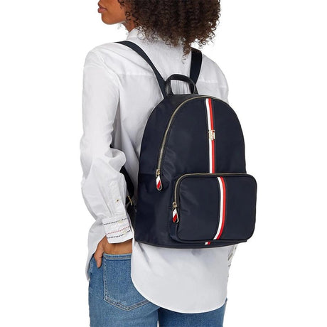 TOMMY HILFIGER Poppy Corp Backpack - BLACK - TB1 - Runner