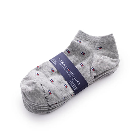 TOMMY HILFIGER COTTON ANKLE 3-PACK SOCKS SU03