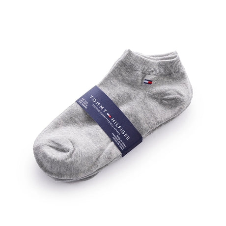 TOMMY HILFIGER COTTON ANKLE 3-PACK SOCKS SU11