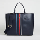 TOMMY HILFIGER ICONIC LOGO SHOULDERBAG NAVY B124