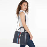 TOMMY HILFIGER ICONIC LOGO SHOULDERBAG NAVY B124