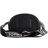 TOMMY HILFIGER LIFE HALF MOON SHOULDERBAG BLACK B118