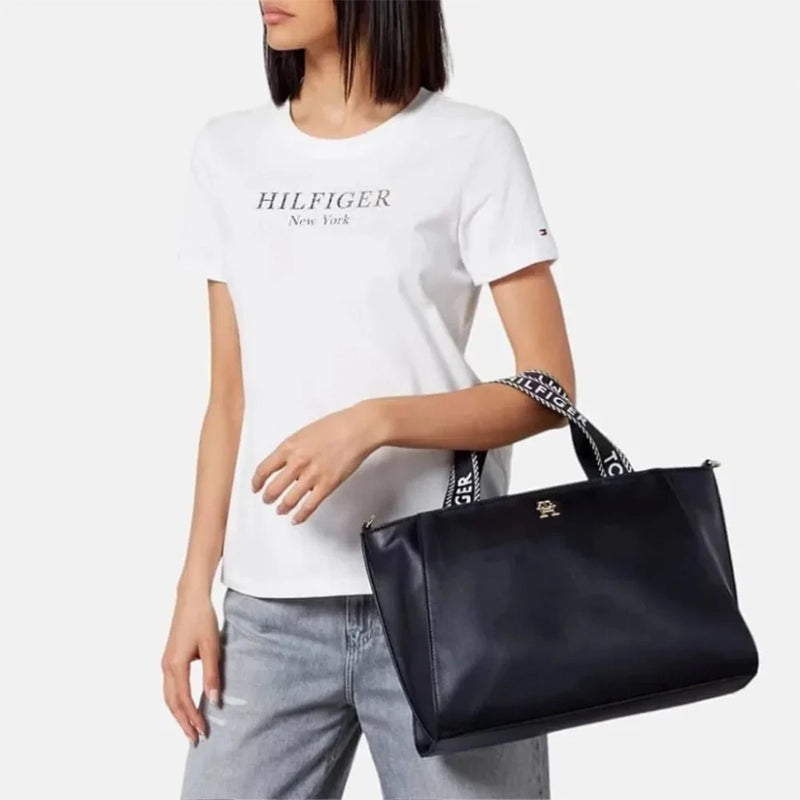 TOMMY HILFIGER LIFE SHOPPERBAG NAVY B126