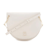 TOMMY HILFIGER MONOGRAM SADDLE SHOULDERBAG BEIGE B117