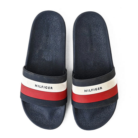 Tommy Hilfiger Jeans EARHTY Dark-Blue Slipper #SL-11