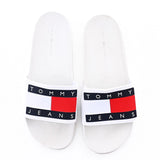 Tommy Hilfiger Jeans EARHTY White Slipper #SL-02