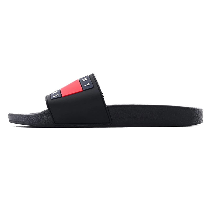 Tommy Hilfiger Jeans EARTHY Black Slipper #SL-03