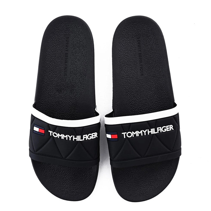 Tommy Hilfiger Jeans EARTHY Black Slipper #SL-04