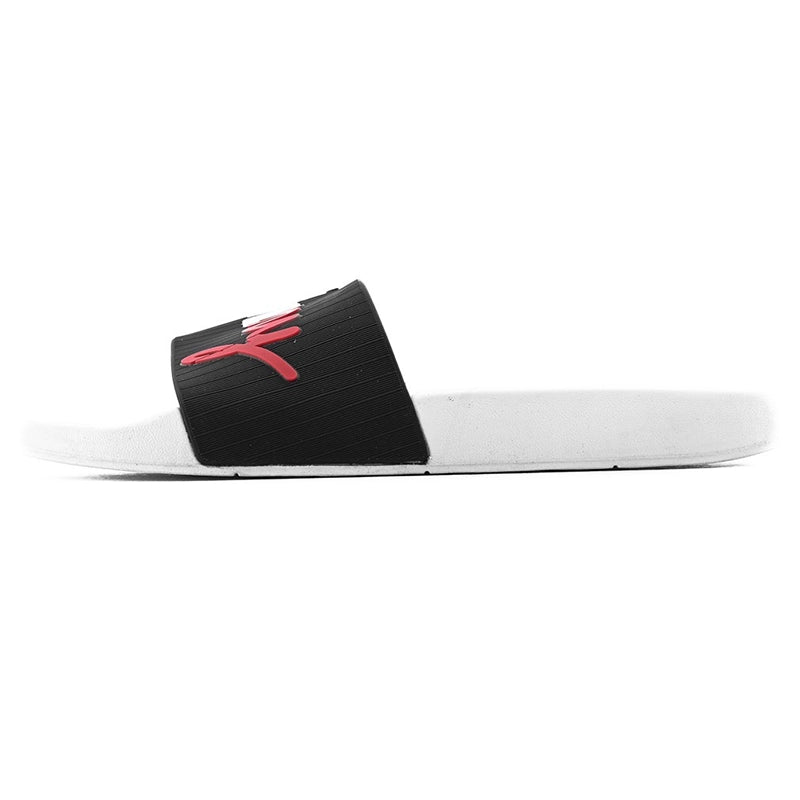 Tommy Hilfiger Jeans EARTHY Black-White Slipper #SL-06