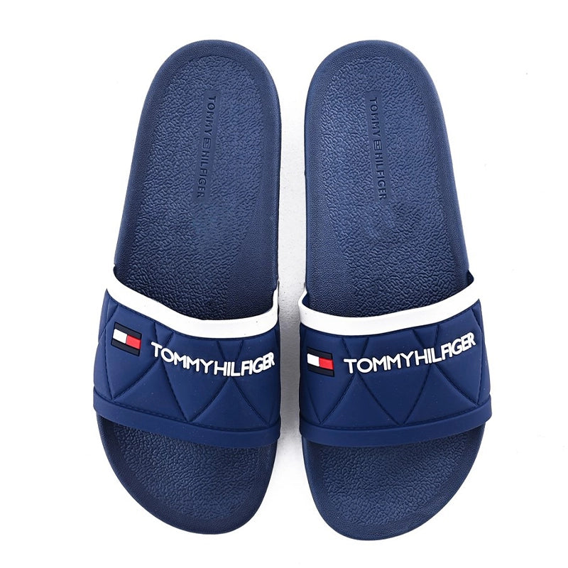 Tommy Hilfiger Jeans EARTHY Dark Blue Slipper #SL-05