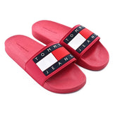 Tommy Hilfiger Jeans EARTHY Red Slipper #SL-01