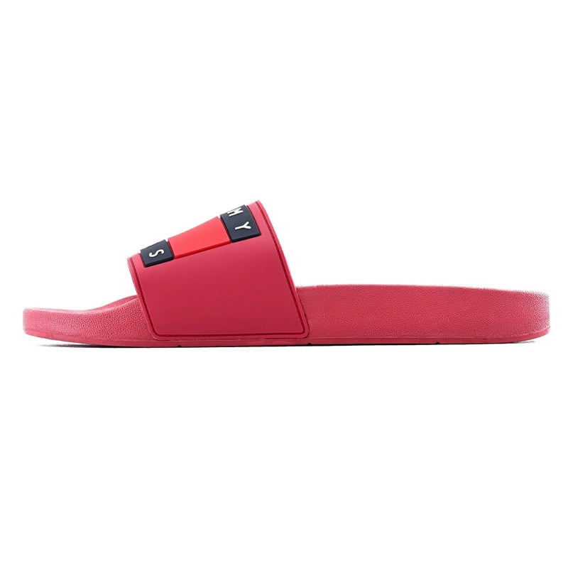 Tommy Hilfiger Jeans EARTHY Red Slipper #SL-01