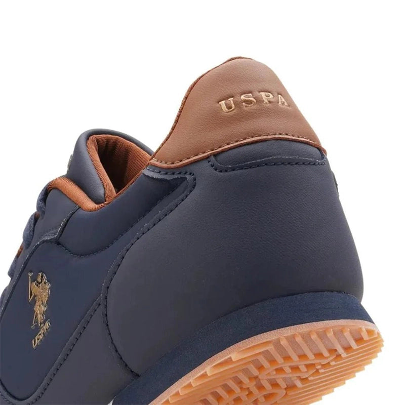 U.S. POLO ASSN. Clane Work Casuals Lace Up Shoes - NAVY POM22