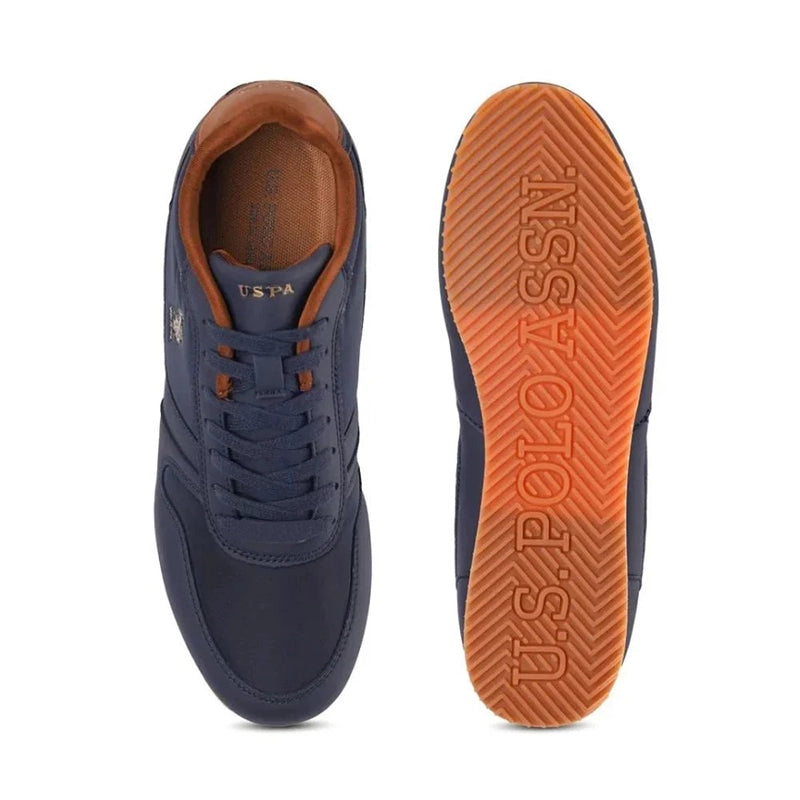 U.S. POLO ASSN. Clane Work Casuals Lace Up Shoes - NAVY POM22