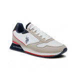 U.S. Polo Assn. NOBIL3 White Grey P17