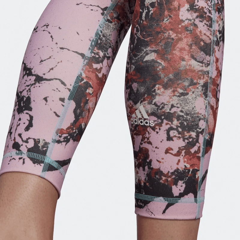 ADIDAS YOGA ESSENTIALS PRINT 7/8 LEGGINGS HK9981 - Runner