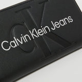 CALVIN KLEIN ENGRAVED ZIPPER WALLET B18 - Runner