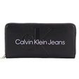 CALVIN KLEIN ENGRAVED ZIPPER WALLET B18 - Runner