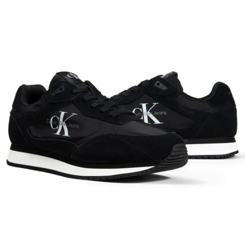 CALVIN KLEIN RETRO RUNNER LACE UP SNEAKER CKM2 - Runner