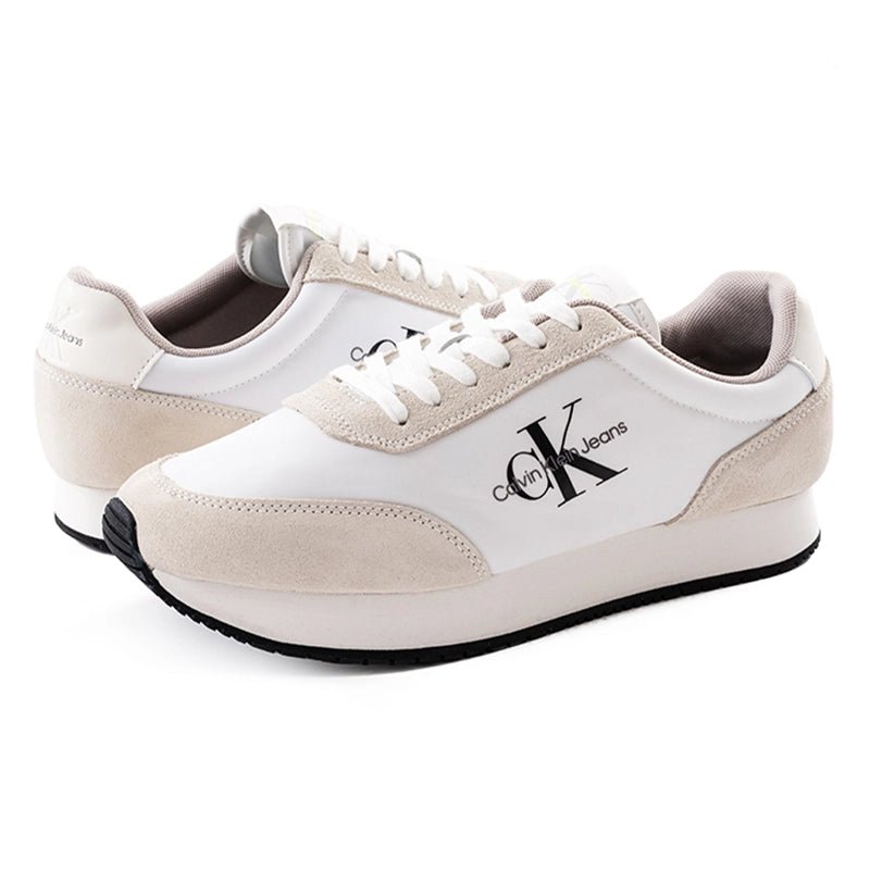 CALVIN KLEIN RETRO RUNNER LACE UP SNEAKER CKM31 - Runner