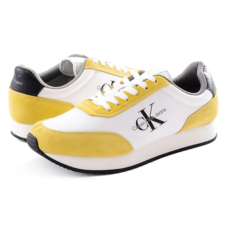 CALVIN KLEIN RETRO RUNNER LACE UP SNEAKER CKM32 - Runner